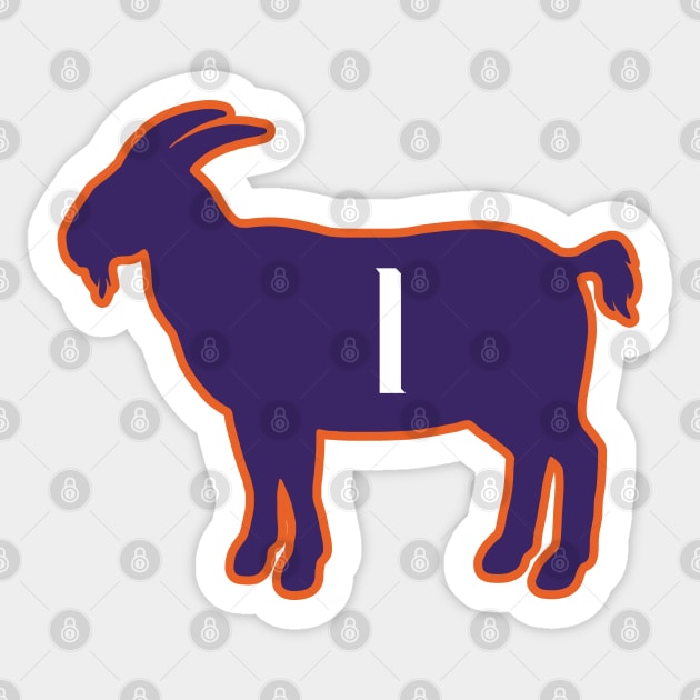 Devin Booker Phoenix Goat Qiangy Sticker by qiangdade